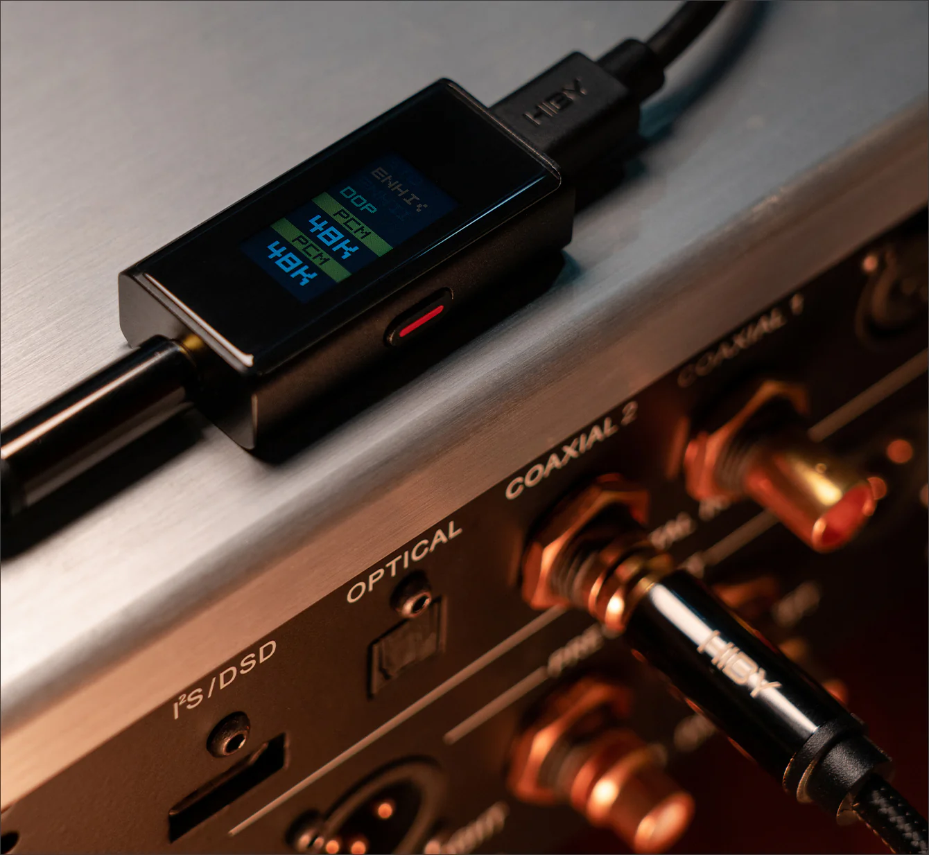 HiBy UC10 | USB-C to Coaxial S/PDIF Digital Converter - Image 7